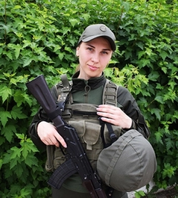 Багатодітна мама з Луцька служить у підрозділі Національної гвардії
