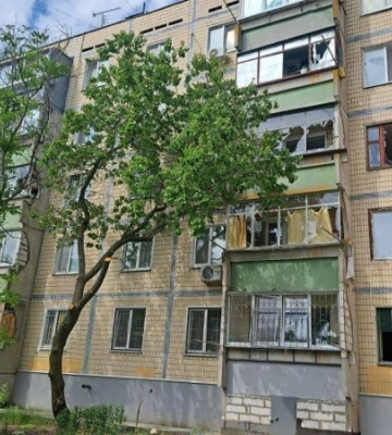 Росіяни двічі атакували Нікополь з важкої артилерії