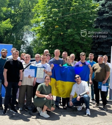 У Дніпрі перша група ветеранів закінчила навчання по спеціальності системний адміністратор