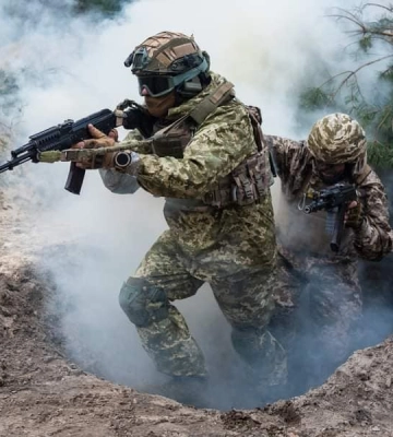 Карта бойових дій в Україні 14 червня