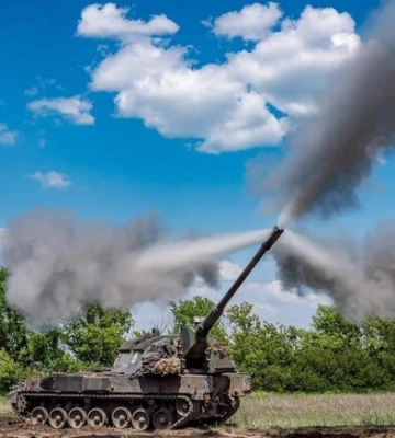 Карта бойових дій в Україні 14 червня