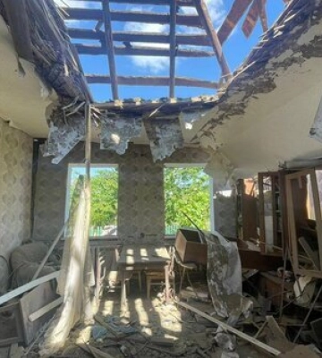 Ворог продовжує обстрілювати Харківщину, пошкоджено будинки, без простраждалих, - ОВА. ФОТОрепортаж