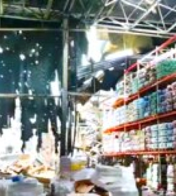 Атака на Одессу. Последствия попадания &quot;Калибра&quot; в продуктовый склад – видео