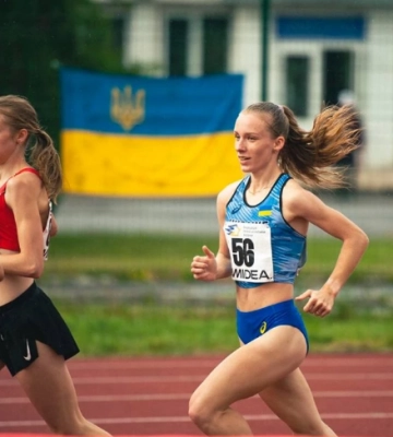 Легкоатлети з Полтавщини здобули дві медалі на юнацькому чемпіонаті України