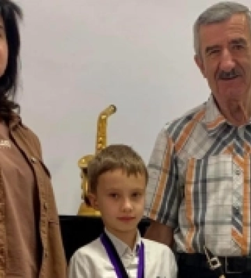 Юний саксофоніст з Мукачева здобув перемогу на міжнародному конкурсі мистецтв