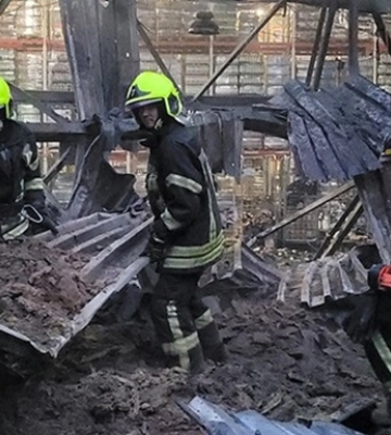 З&#039;явилося відео перших хвилин після удару по Одесі