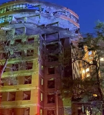 Ночной удар по Одессе. Полиция показала ликвидацию и документирование последствий – видео