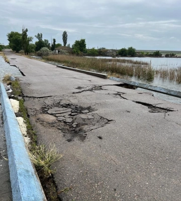 До підтопленого села на Миколаївщині вдалось відновити проїзд