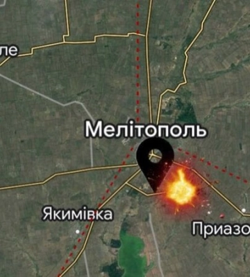В Мелитополе повреждена железная дорога, по которой россияне перевозят технику - мэр