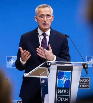 Столтенберг о возможном повышении статуса Украины в НАТО: В рамках совета Украина будет сидеть за одним столом на равных условиях&amp;hellip;