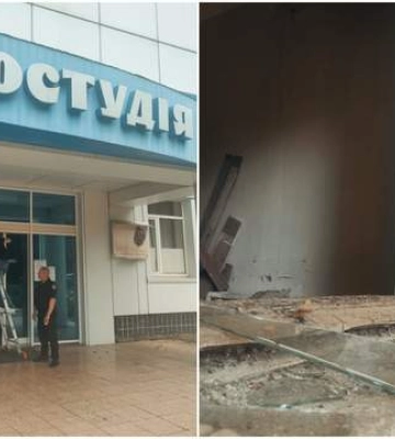 В кілометрі від епіцентру вибуху. Одеська кіностудія отримала пошкодження внаслідок ракетної атаки на Одесу