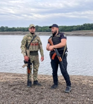 Поліція охороняє від «чорних археологів» місця обміління Каховського водосховища