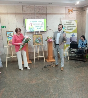 У Миколаєві відкрилася виставка заслуженої майстрині народної творчості України (ФОТО)
