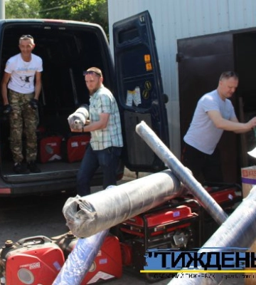 Благодійники &quot;Фонду Союзників світу&quot; уп`яте передали гуманітарку на Охтирщину