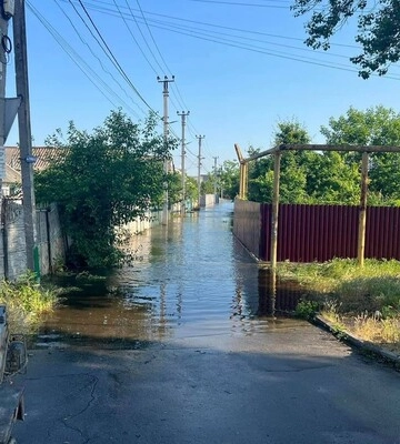 В Херсоне уровень воды поднялся на два метра — глава ОВА
