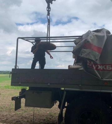 Під час розмінування на Дубенщині натрапили на стокілограмову радянську авіаційну бомбу