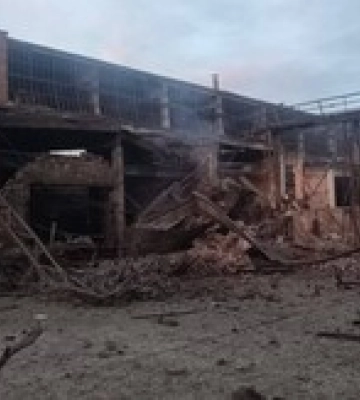 Окупанти атакували ракетами два промислові підприємства у Кривому Розі, є поранений