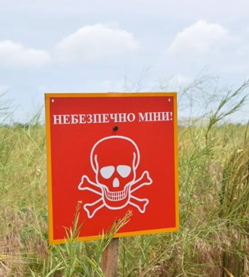 Піротехніки лише на одному з полів Снігурівщини знайшли 5 боєприпасів