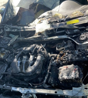В Рівному журналісту підпалили автівку