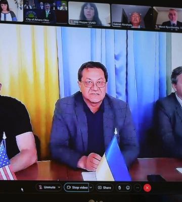 Острог підписав Меморандум про побратимство з американським містом Ейтенз