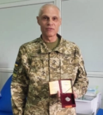 Прикордонник з Волині задав 130 літрів крові