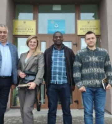Вишнівську громаду із робочим візитом відвідали представники UNHCR Ukraine