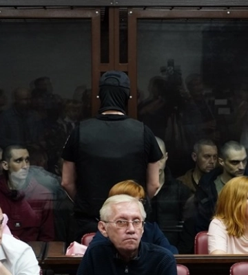 У росії влаштували суд над 22 полоненими азовцями