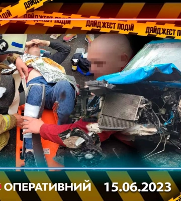 Днепровский буратино, автомобильный угонщик и другие новости Днепра за 15 июня в одном видео