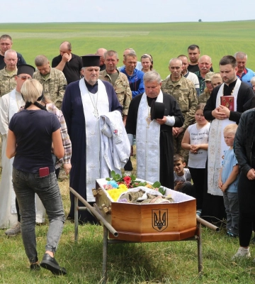 На Волині попрощалися із загиблим Героєм Володимиром Шоцьком