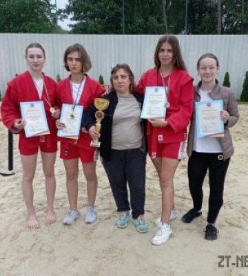 Спортсмени Житомирщини здобули низку нагород на Чемпіонаті України з пляжного самбо