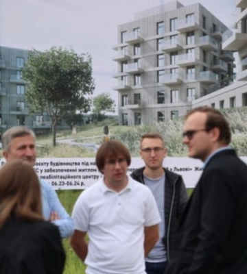 У Львові починають будівництво соціального житла для поранених ВПО