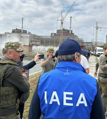 Будемо дуже уважно стежити за рівнем води: Гроссі завершив візит на Запорізьку АЕС
