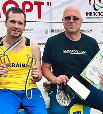 Миколаївський паралімпієць виграв спринтерські забіги на чемпіонаті України
