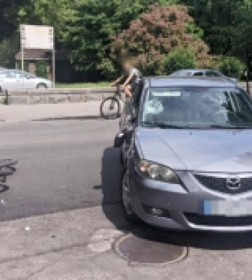 В аварії у Рівному постраждав велосипедист