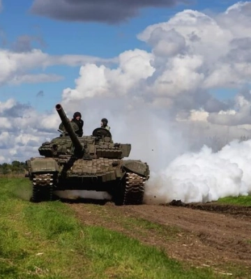 Карта бойових дій в Україні 16 червня