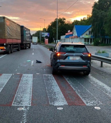 У Полтаві позашляховик збив 81-річного чоловіка на пішохідному переході