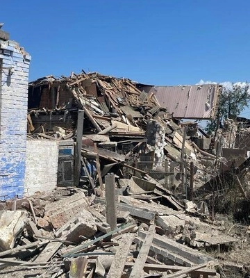 В Киевской области из-за ракетного обстрела повреждены дома, есть пострадавшие