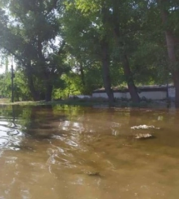 Як через підрив Каховської ГЕС підтоплює Антонівку
