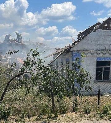 На Київщині внаслідок ракетного удару є пошкодження та постраждалі
