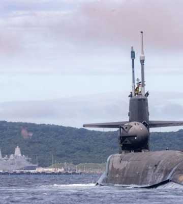 У Південну Корею прибув американський атомний підводний човен