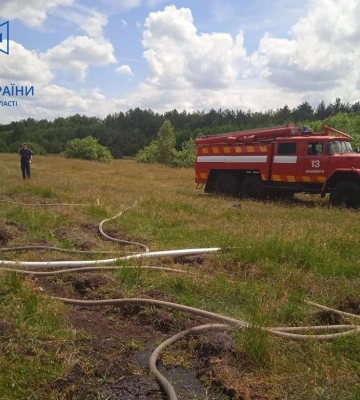 Необережне поводження з вогнем: на Волині горіли суха трава та сміття