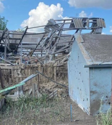 17 будинків пошкоджено у Нікополі ворожими снарядами