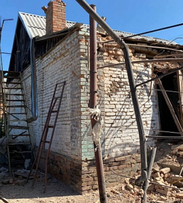За день російські окупанти двічі обстріляли Нікополь