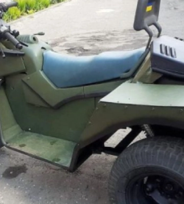 У львівському училищі створили унікальний електротрицикл для військових (ФОТО)
