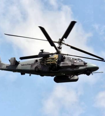 ЗСУ мінуснули на Донеччині російський вертоліт Ка-52