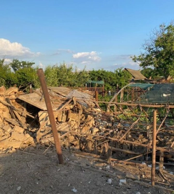Россияне ночью обстреляли Никополь и Марганец
