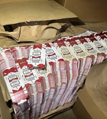На Львівщині правоохоронці викрили цех, на якому незаконно виробляли сигарети у великих масштабах