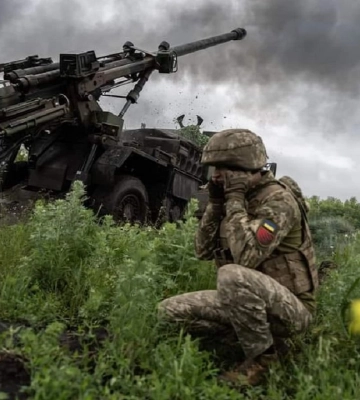 Карта боевых действий в Украине 17 июня