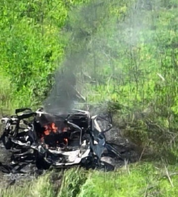 В розстріляному авто на Харківщині загинули 2 волонтери: нові дані Синєгубова