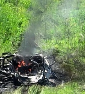Росіяни влучили протитанковою ракетою у цивільний автомобіль в Харківській області: люди загинули